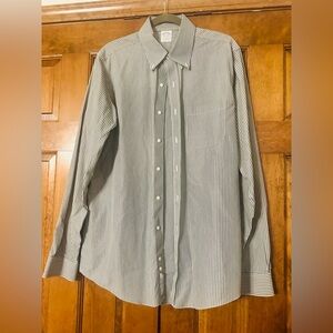 Brooks Brothers Original Polo Striped Button Down Dress Shirt 16.5-37 Men’s Tall
